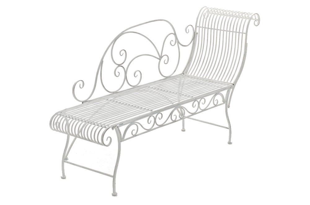 Záhradná lavička GS11177499 - Biela