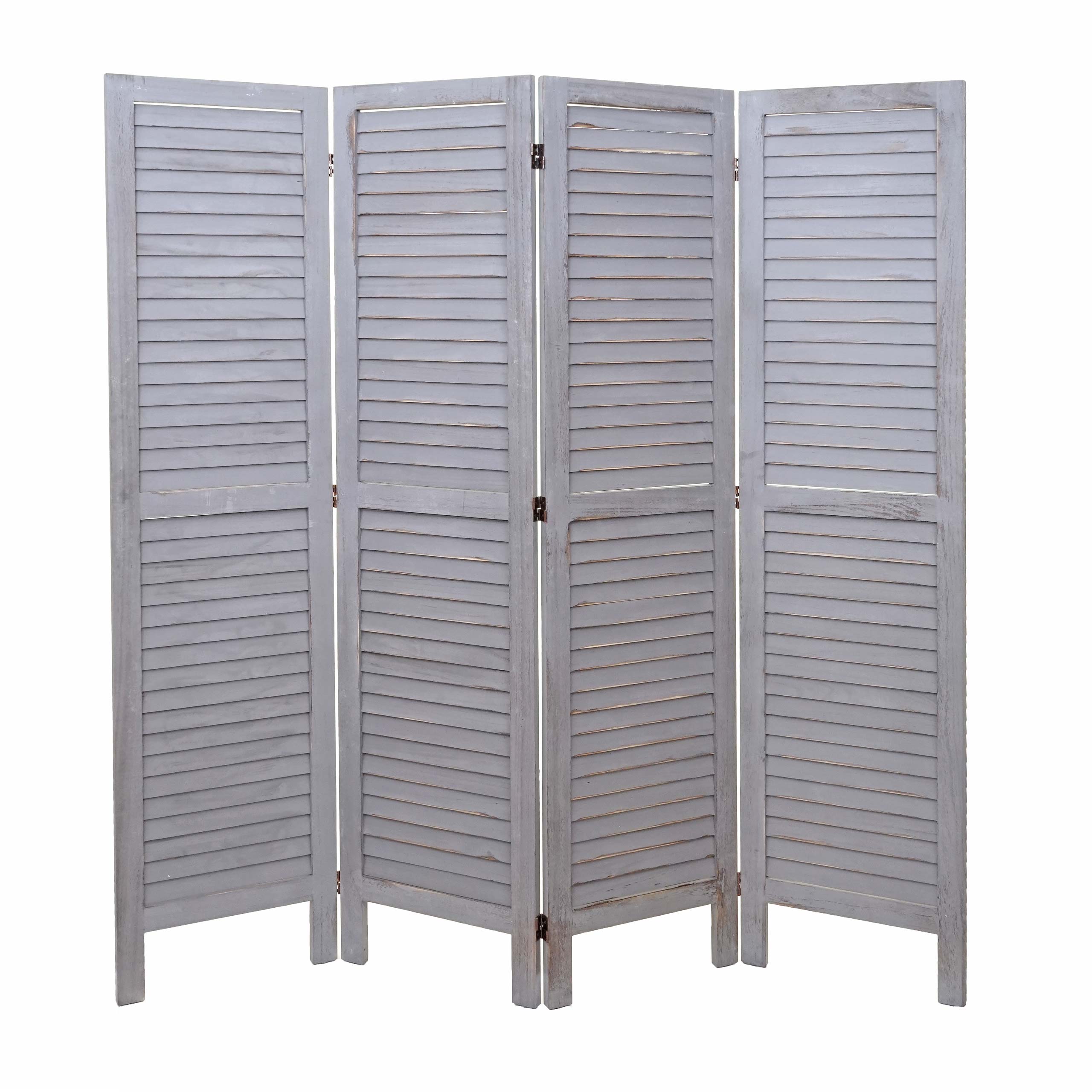 Paraván HWC-G30 - 170 × 162 cm - sivá
