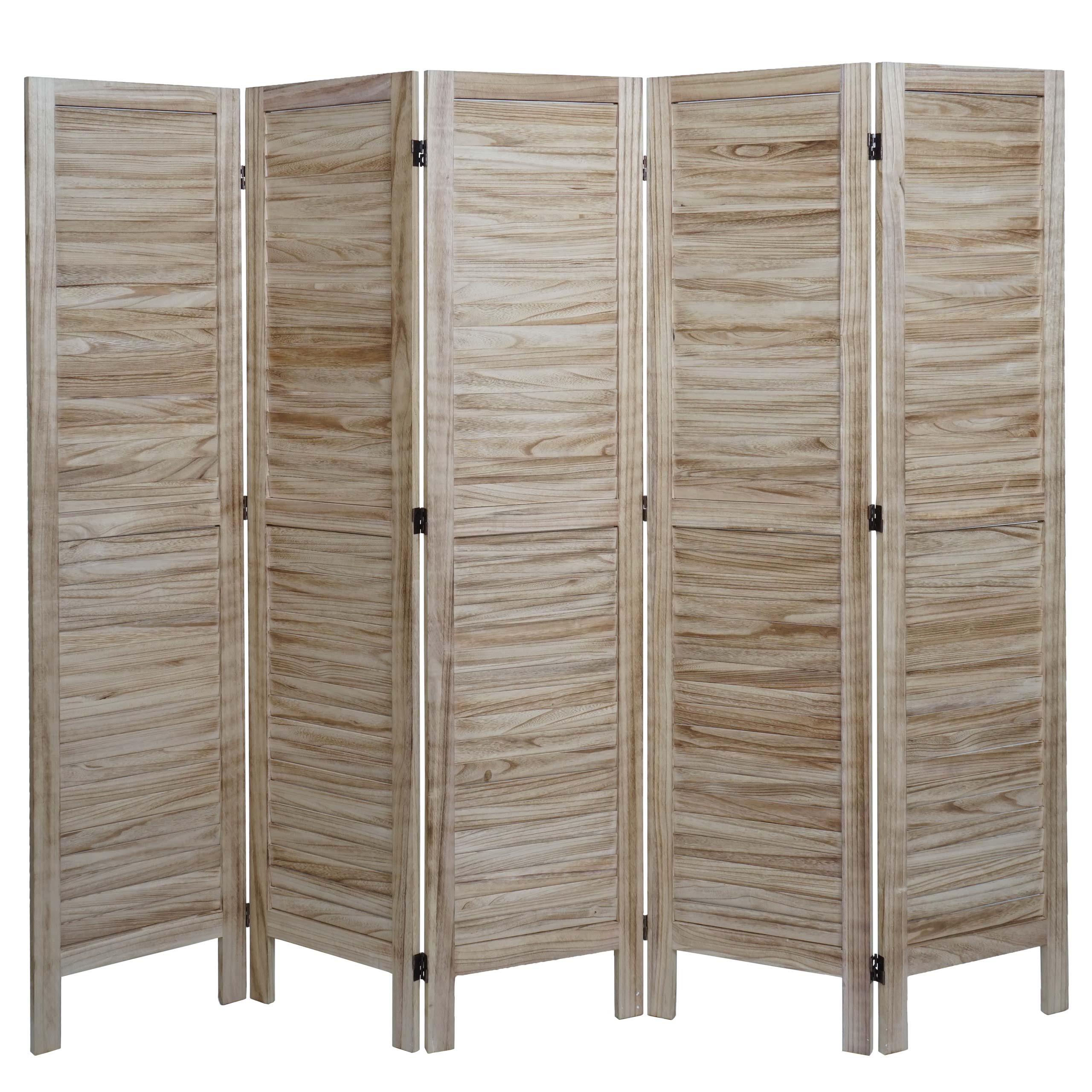 Paraván HWC-G30 - 170 × 200 cm - svetlohnedá