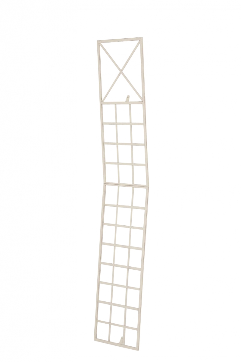 Mriežka na popínavé rastliny Trigo - 198 x 40 cm - Krémová antik
