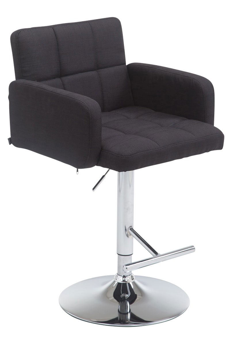 Barová stolička DS1038899 látka - Čierna