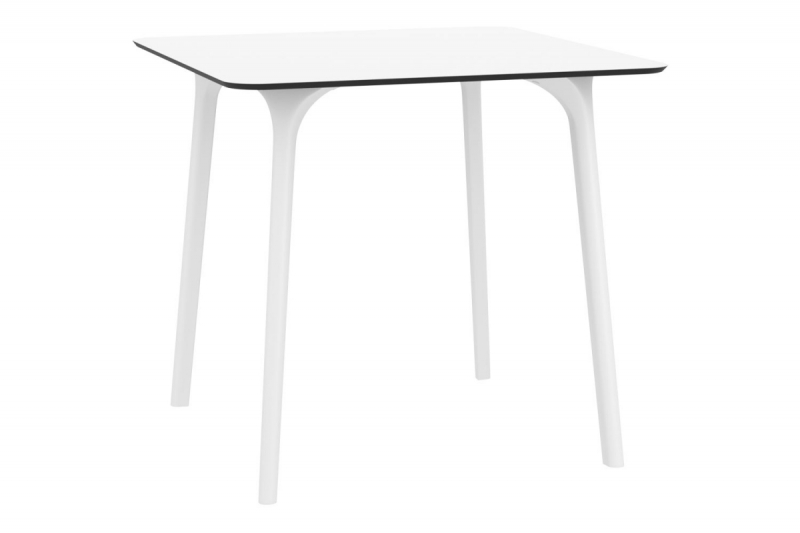 Stôl Maya 80 cm ~ v73 x 80 x 80 cm - Biela