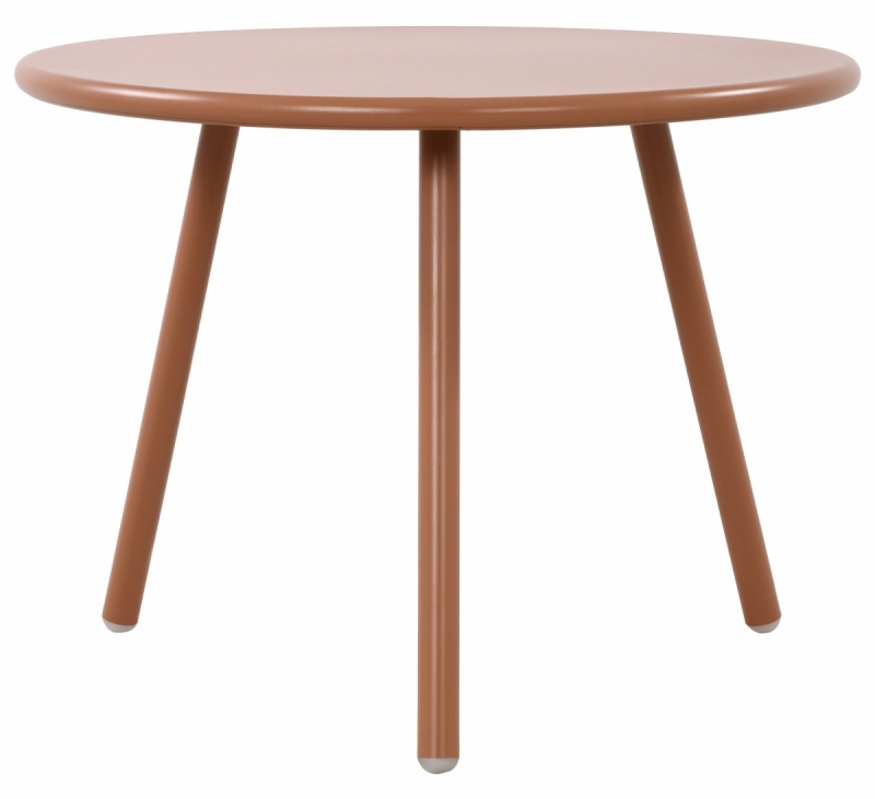 Konferenčný stolík Minot - v45 x Ø60 cm - Terracotta