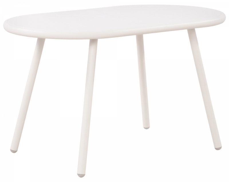 Konferenčný stolík Velva - v45 x 80 x 45 cm - Biela