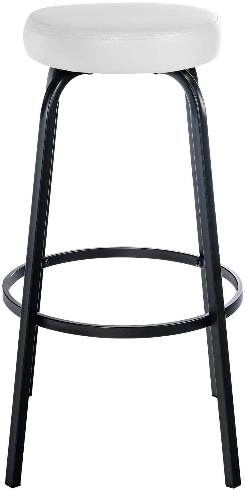 Barová stolička Kamari koženka - biela