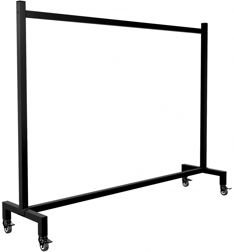 Vešiak na oblečenie Gisborne 150x38x120 - čierna