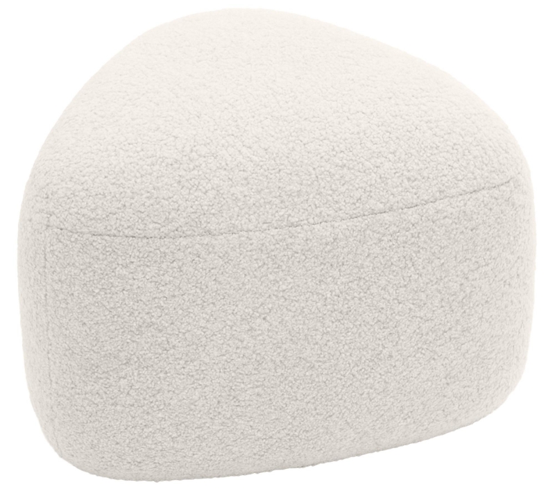 Taburetka Alfrisa Teddy - krémová