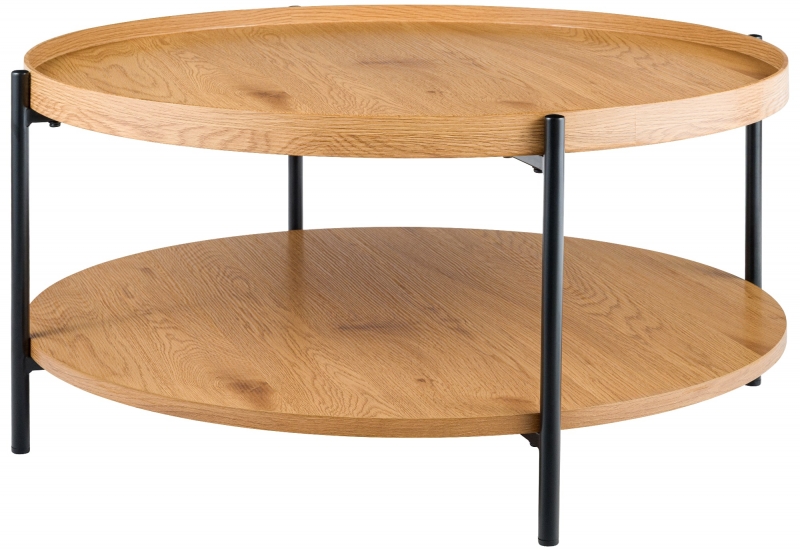 Konferenčný stolík Corbitan 80 cm - natura