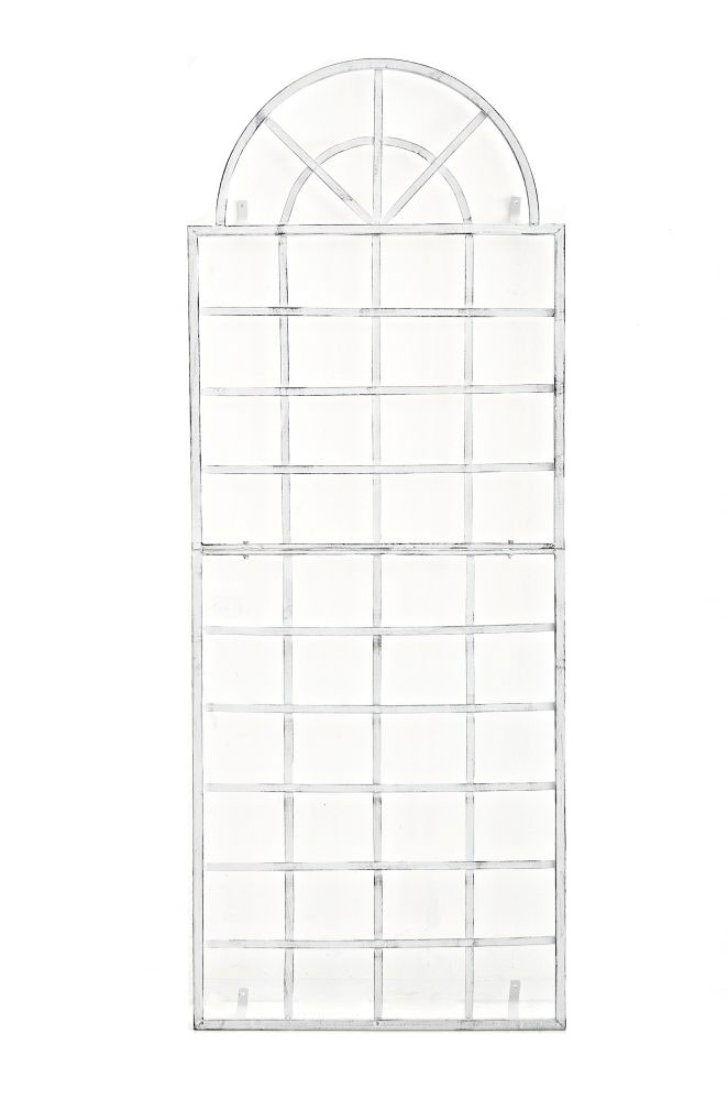 Mriežka na popínavé rastliny Viva - 180 x 70 cm - Biela antik