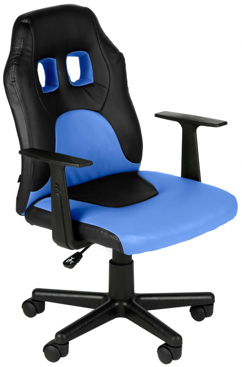 Detská kancelárska stolička Fun - Modrá