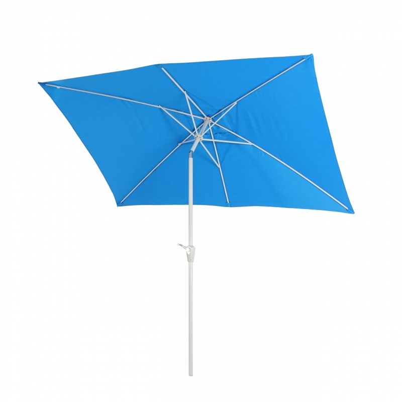 Slnečník N23 2x3m polyester/hliník - modrá