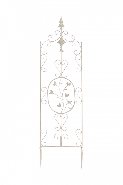 Mriežka na ruže Burg - 122 x 35 cm - Krémová antik