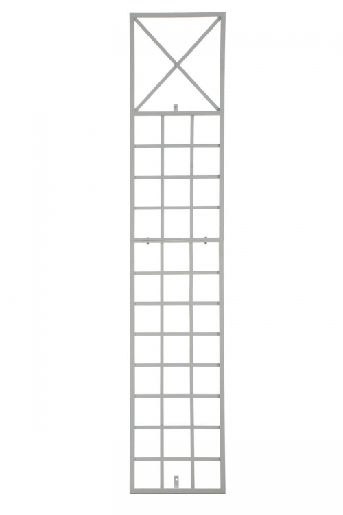 Mriežka na popínavé rastliny Trigo - 198 x 40 cm - Biela