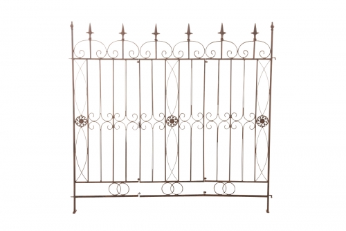 Mriežka na popínavé rastliny Mangold - 115 x 125 cm - Hnedá antik