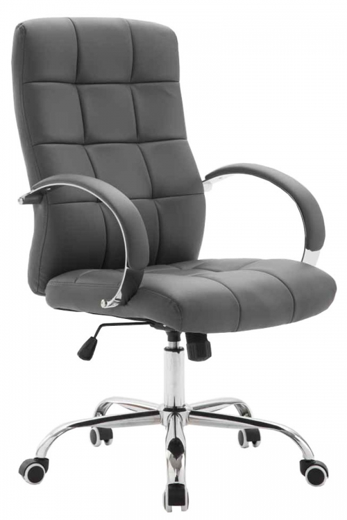 Kancelárska stolička DS19410708 - Sivá