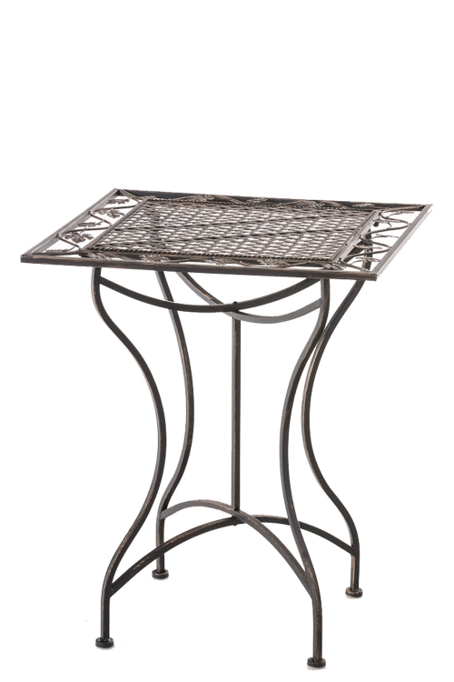 Kovový stôl GS19599 - Bronzová