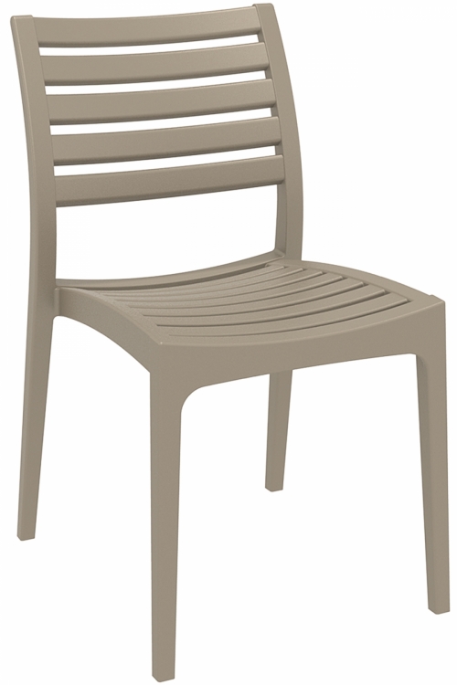 Stohovateľná stolička DS184303 - Krémová