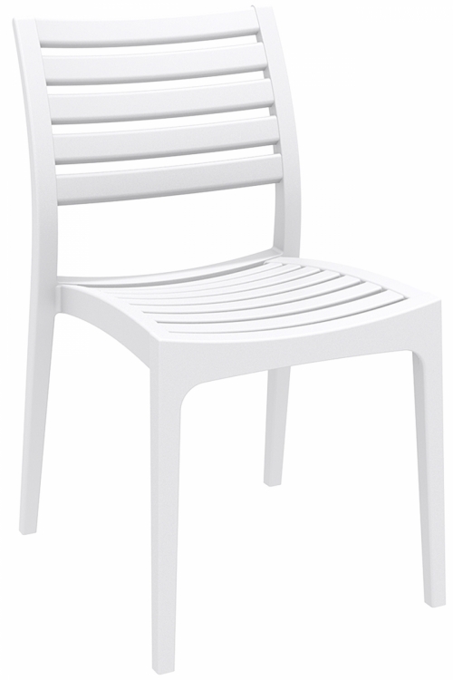 Stohovateľná stolička DS184303 - Biela