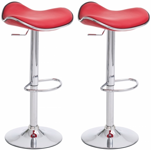 Barová stolička Shape (2ks SET) - Červená