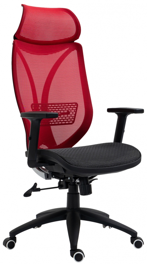 Kancelárska stolička Libolo - Červená