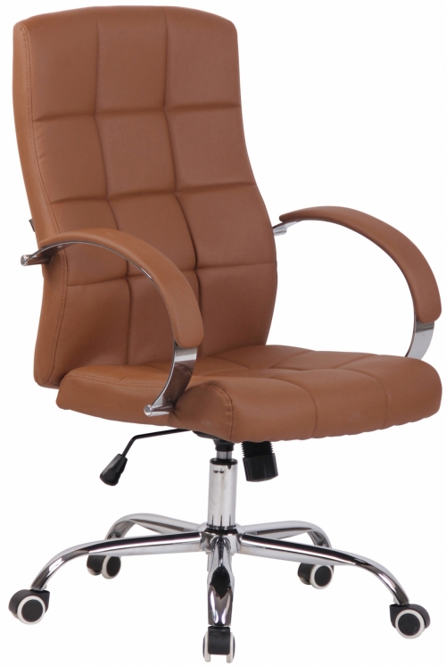 Kancelárska stolička DS19410708 - Svetlo hnedá