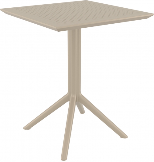 Skladací stôl Sky square - taupe
