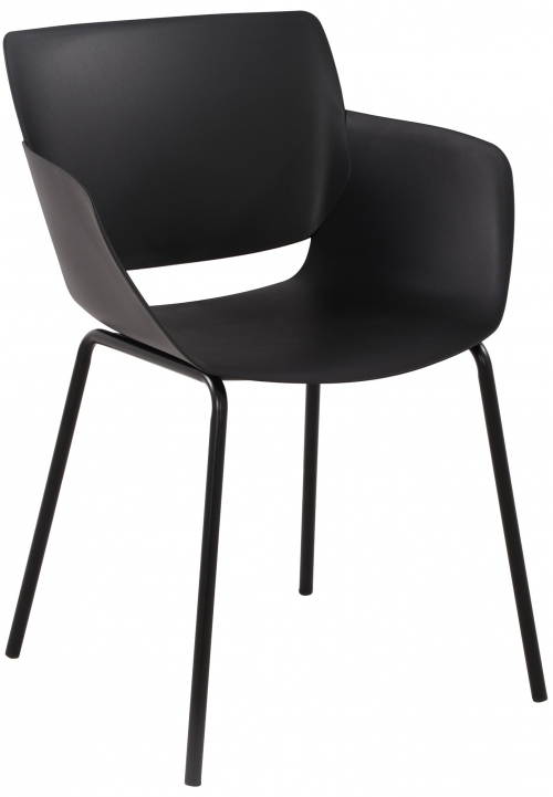 Stolička Alpena - čierna