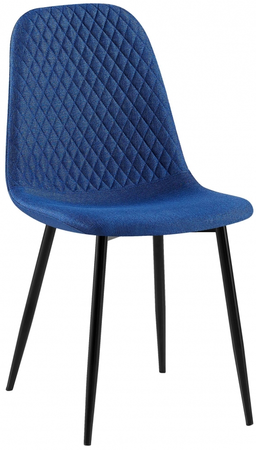 Stolička Giverny látka - modrá