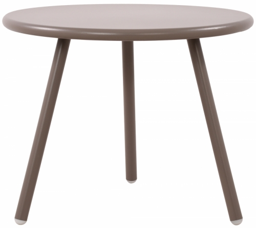 Konferenčný stolík Berea - v40 x Ø50 cm - Taupe