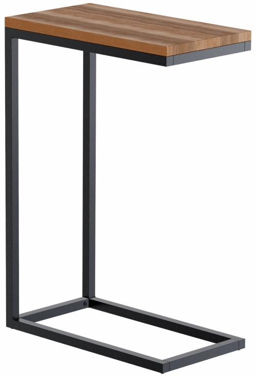 Príručný stolík Manteo 46x25x67 cm - dub