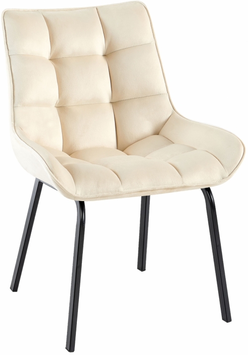 Stolička Saranda zamat - krémová