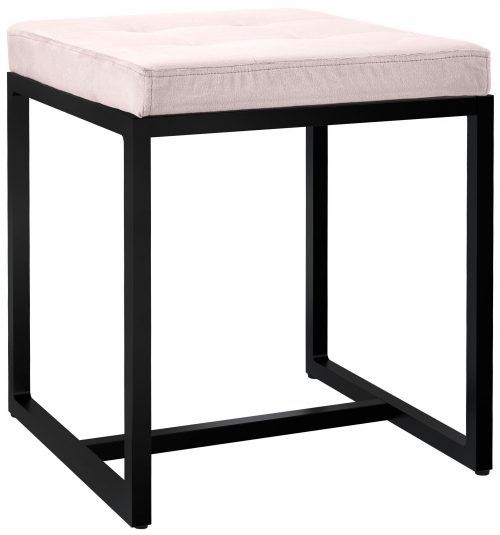 Taburetka Barci B zamat - krémová