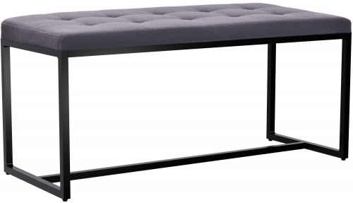 Lavica Barci B látka - tmavosivá