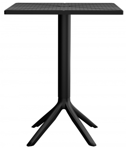 Stôl Nuvela 60x60 cm - čierna
