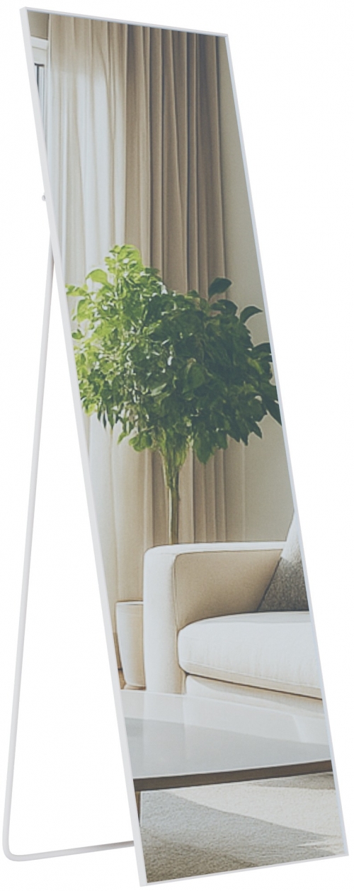 Zrkadlo Benicia 150x50 cm - biele matné