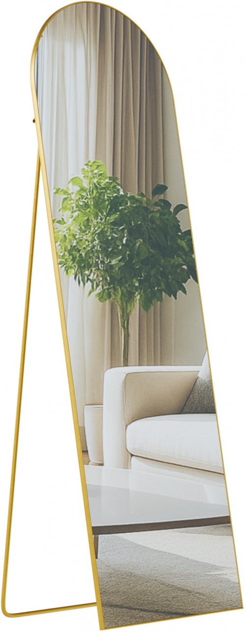 Zrkadlo Moline 160x50 cm - zlaté lesklé