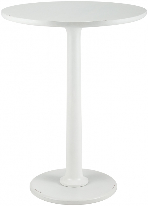 Príručný stolík Farragut - antik biela