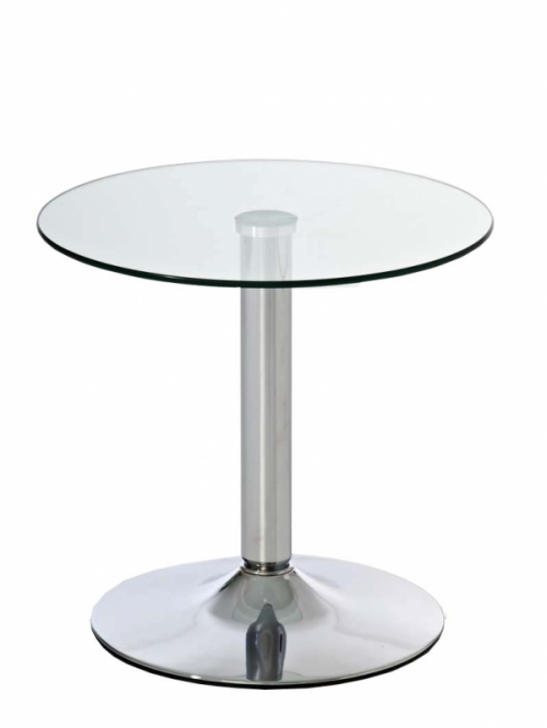 Stôl sklenený okrúhly DS16999 ~ v48 x Ø50 cm