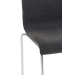 Barová stolička Hoover látka, nohy kovové