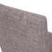 Jedálenská stolička Litta sivá látka (SET 2 ks)