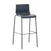 Barová stolička Hoover ~ plast, kovové nohy čierne