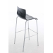 Barová stolička Hoover plast, kovové nohy