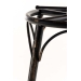 Industriálna barová stolička Beam, kov / drevo