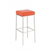 Barová stolička DS35899 nerez - Oranžová