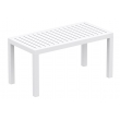 Lounge stôl Ocean ~ v45 x 90 x 45 cm - Biela