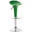 Plastová barová stolička Shine - Zelená