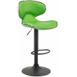 Barová stolička Las Vegas 2 ~ čierna podnož - Zelená