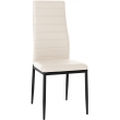 Jedálenská stolička Mayfair - koženka - Krémová