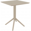 Skladací stôl Sky square - taupe