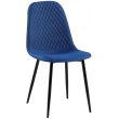 Stolička Giverny látka - modrá